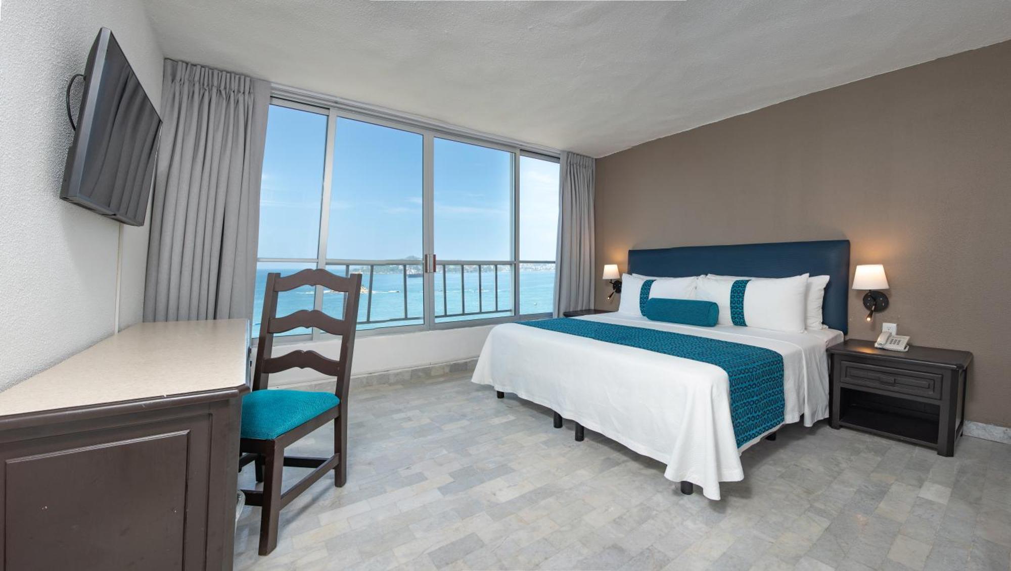 Ritz Acapulco All Inclusive Eksteriør bilde A bedroom at the hotel